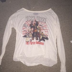 Sheer long sleeve shirt